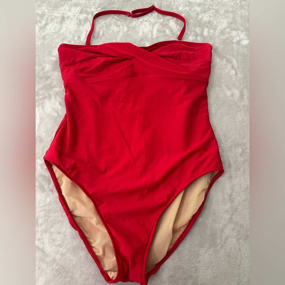 Shape FX Red Timeless One Piece Swimsuit